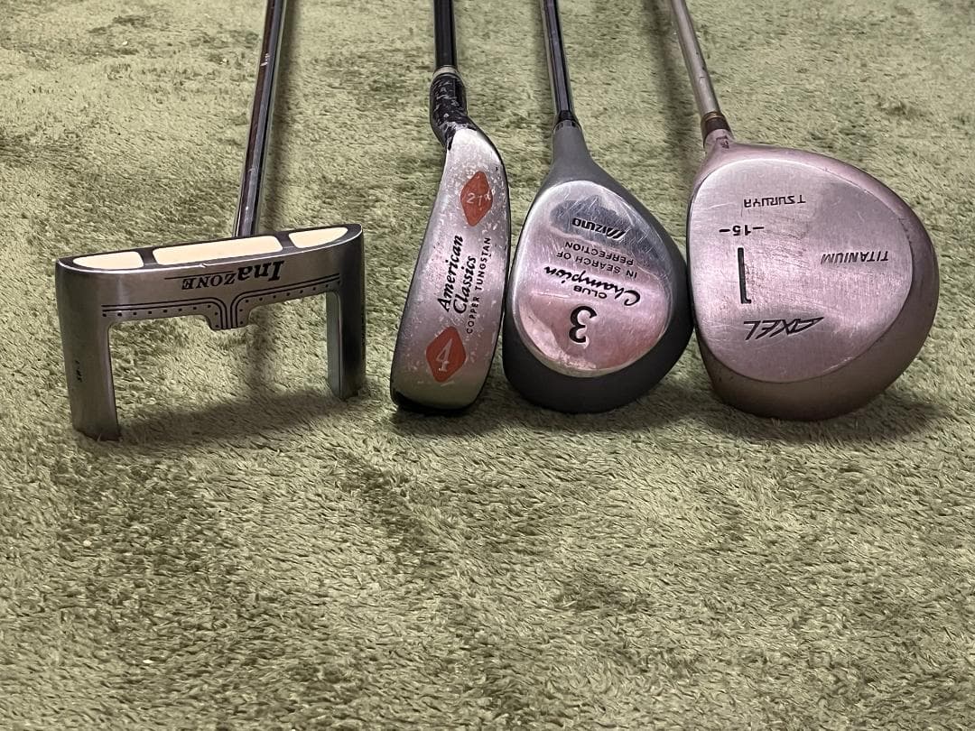 即日コースイン可！ゴルフクラブ&バッグ+ボール・グローブ等