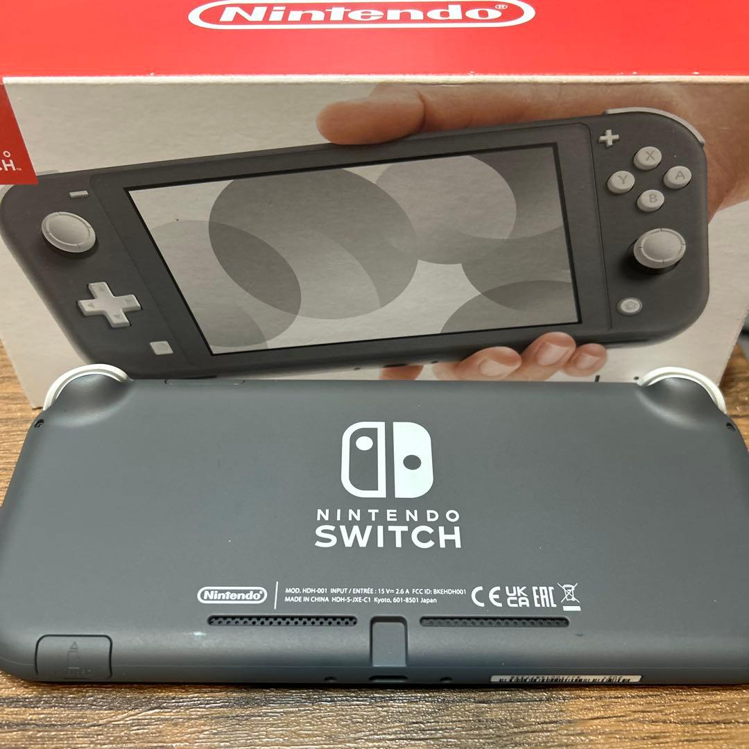 Nintendo Switch Lite グレー モンスターハンターライズ