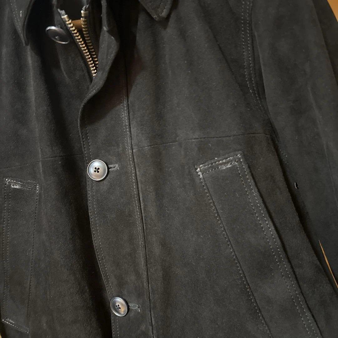 rough and rugged レザーコート