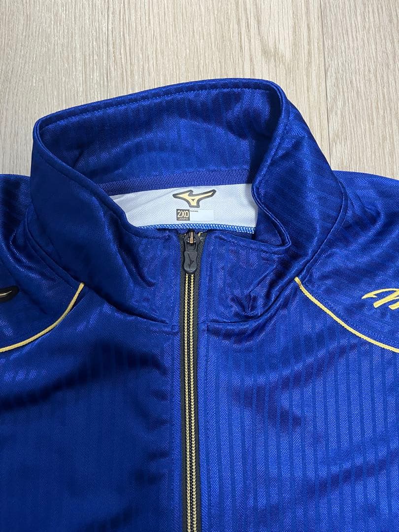 美品！MIZUNOミズノプロ ウォームアップ ジャージ 薄手 上下セット 2XO