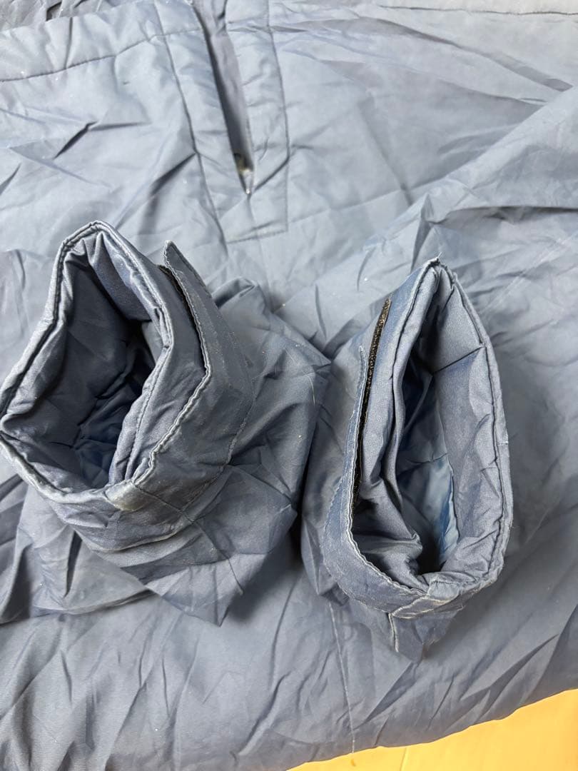 NIKEナイキバーミンガムFC 中綿ベンチコート L 紺刺繍ロング丈