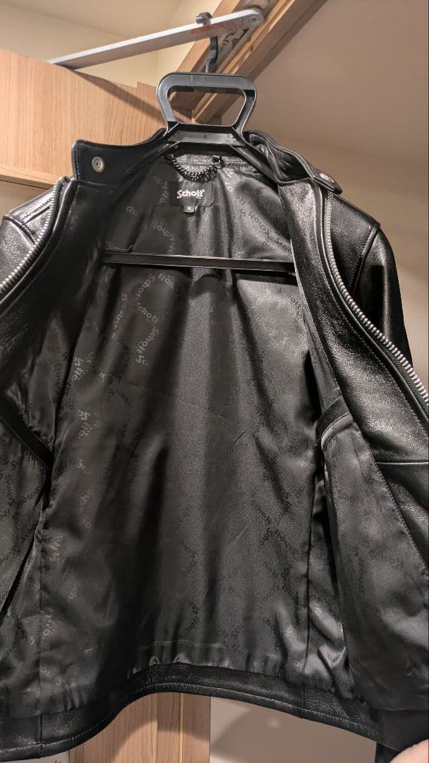 新品・未使用 Schott ショットレザーライダース 【定価】99,000円