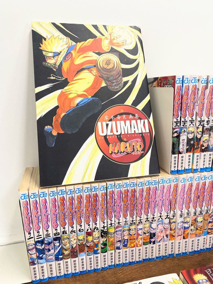 NARUTO―ナルト― 全巻セット 岸本斉史 画集 おまけ付き