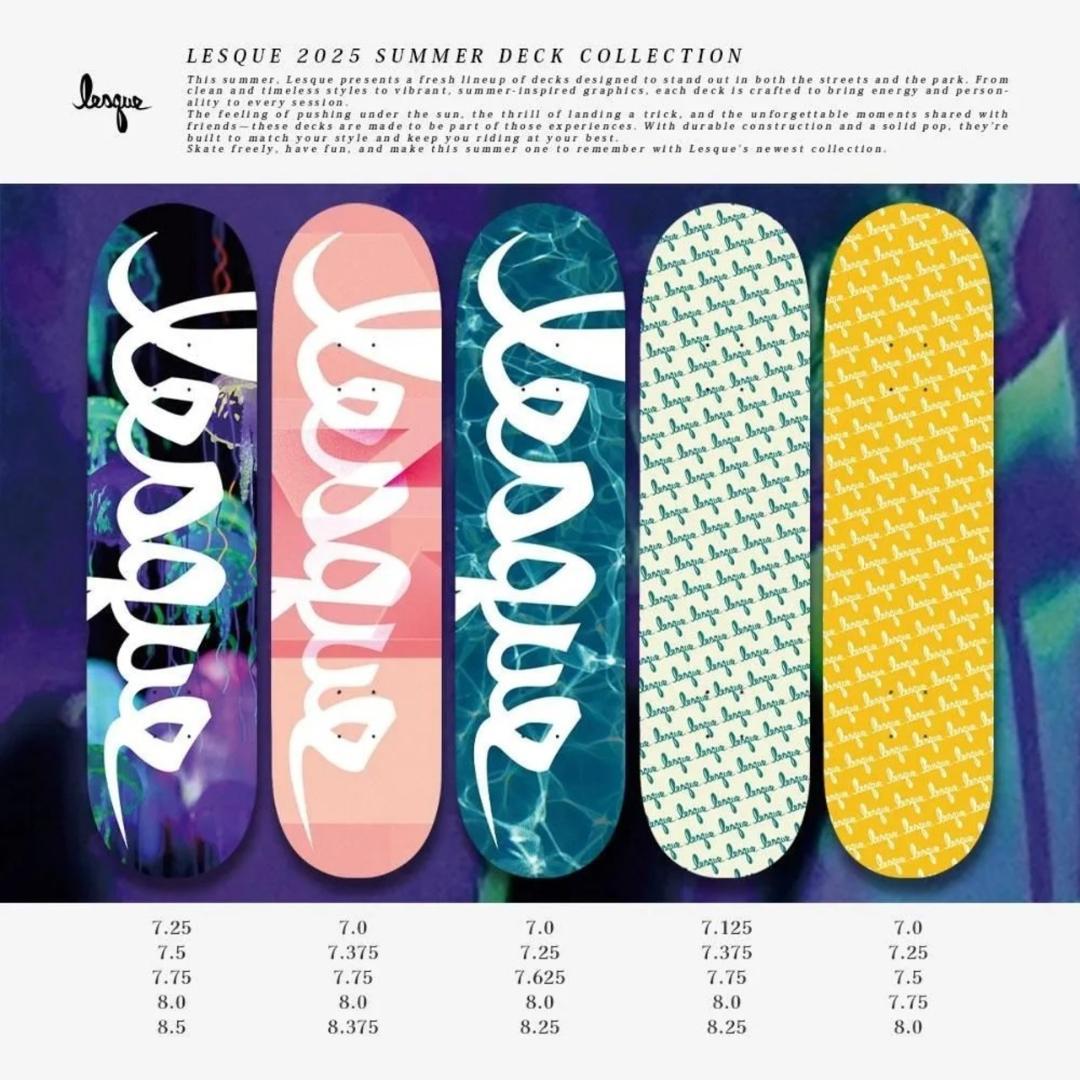 【新品送料込】LESQUE AQUA FLOW 8.0”