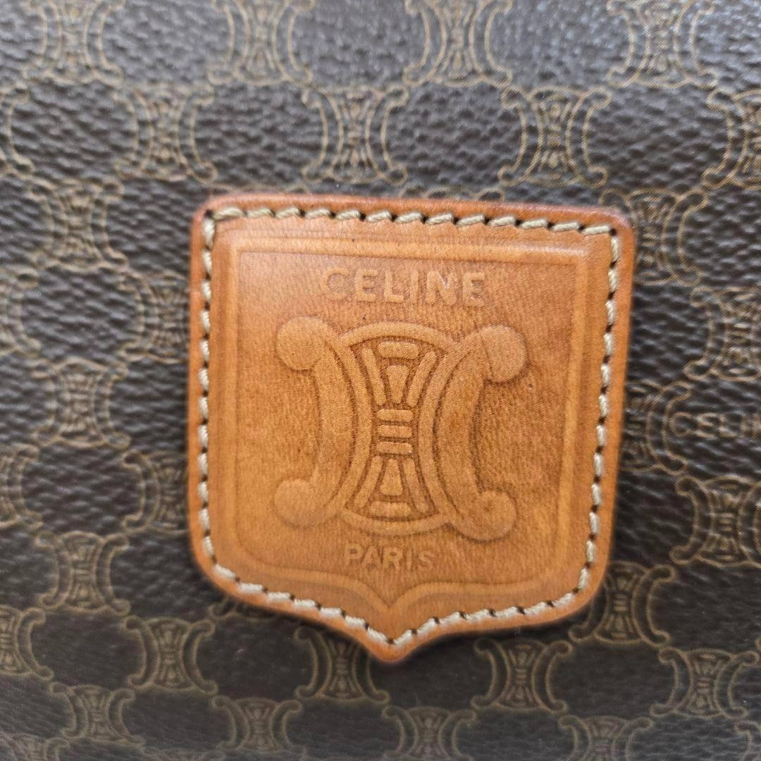 美品 CELINE 2way ミニボストンバッグ トリオンフ マカダム柄