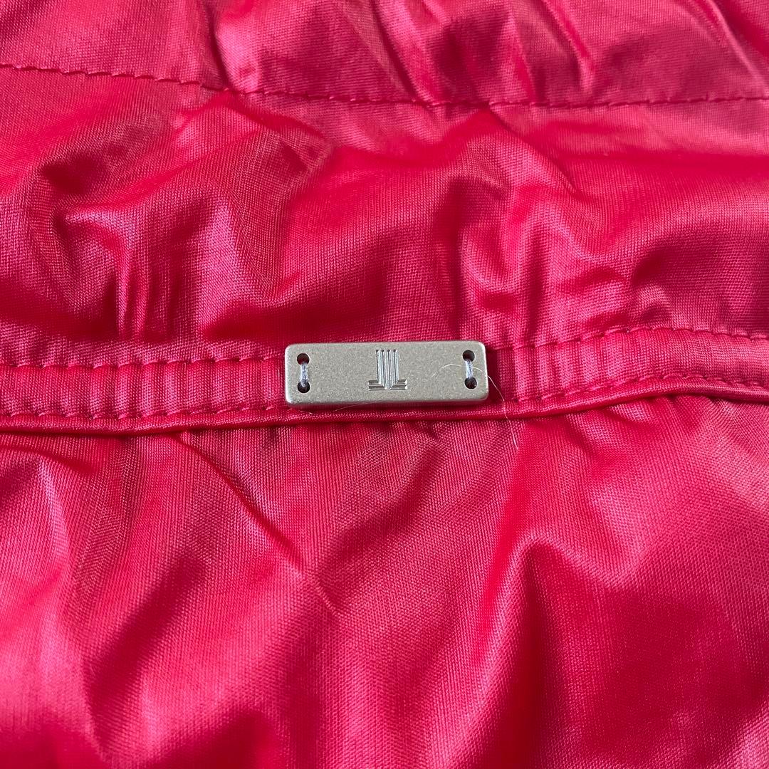 LANVIN sport レディース ゴルフ用フード付きロングダウンベスト