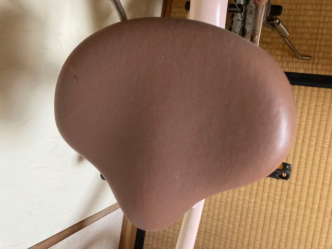 値下げしました！子供用自転車 ピンク 補助輪・前部バスケット付き