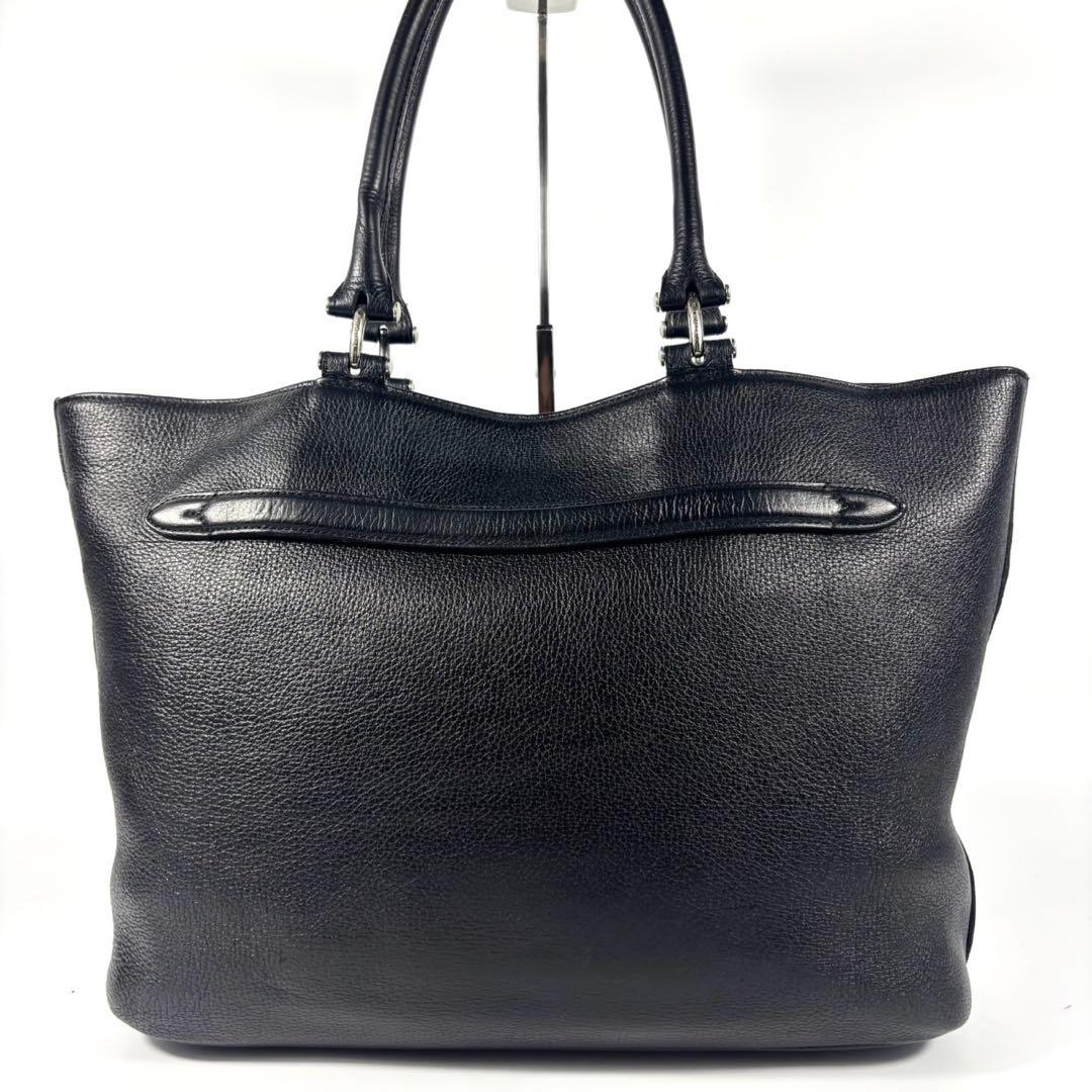 ✨希少 美品✨ペッレモルビダ トートバッグ デッキナイン A4可 レザー 黒