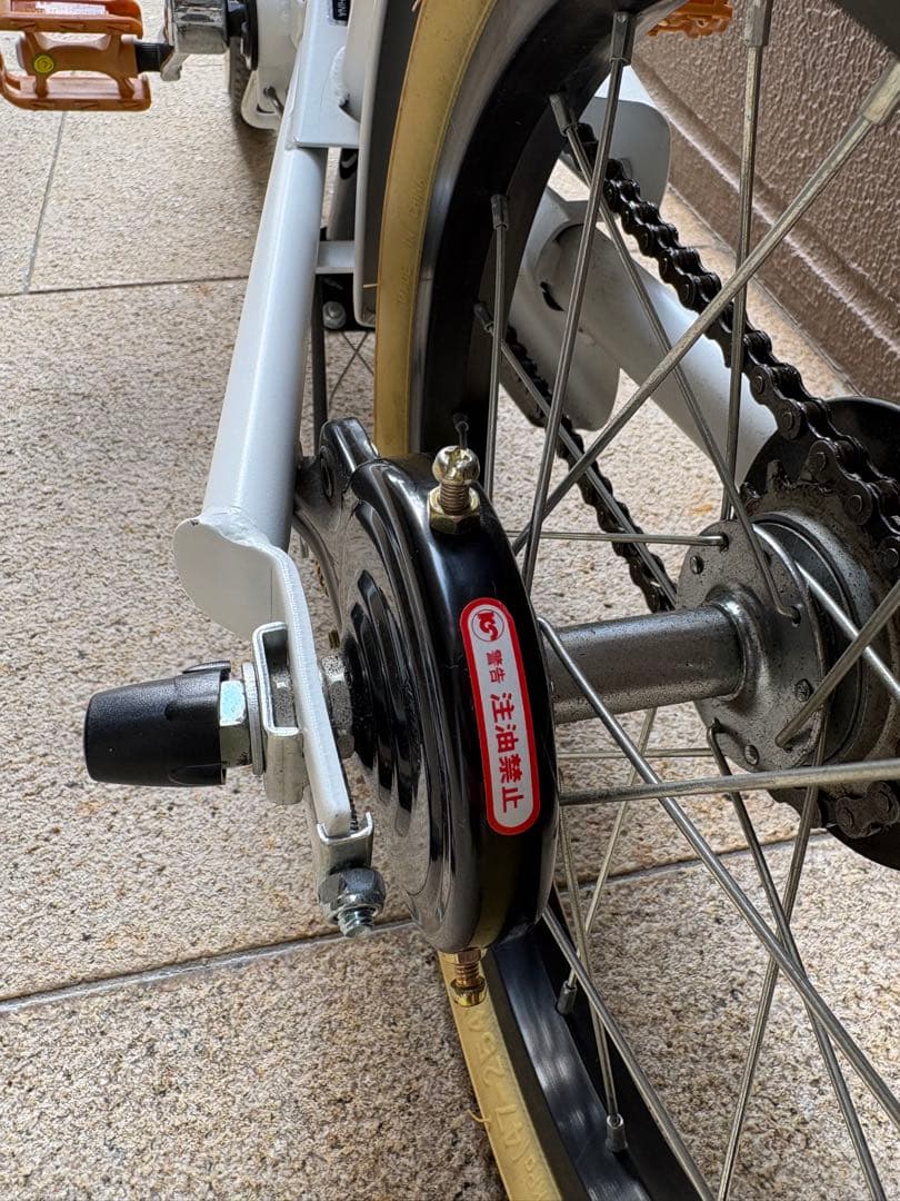 peopleいきなり自転車14インチ　プレミアムホワイト　リコール品に該当しない