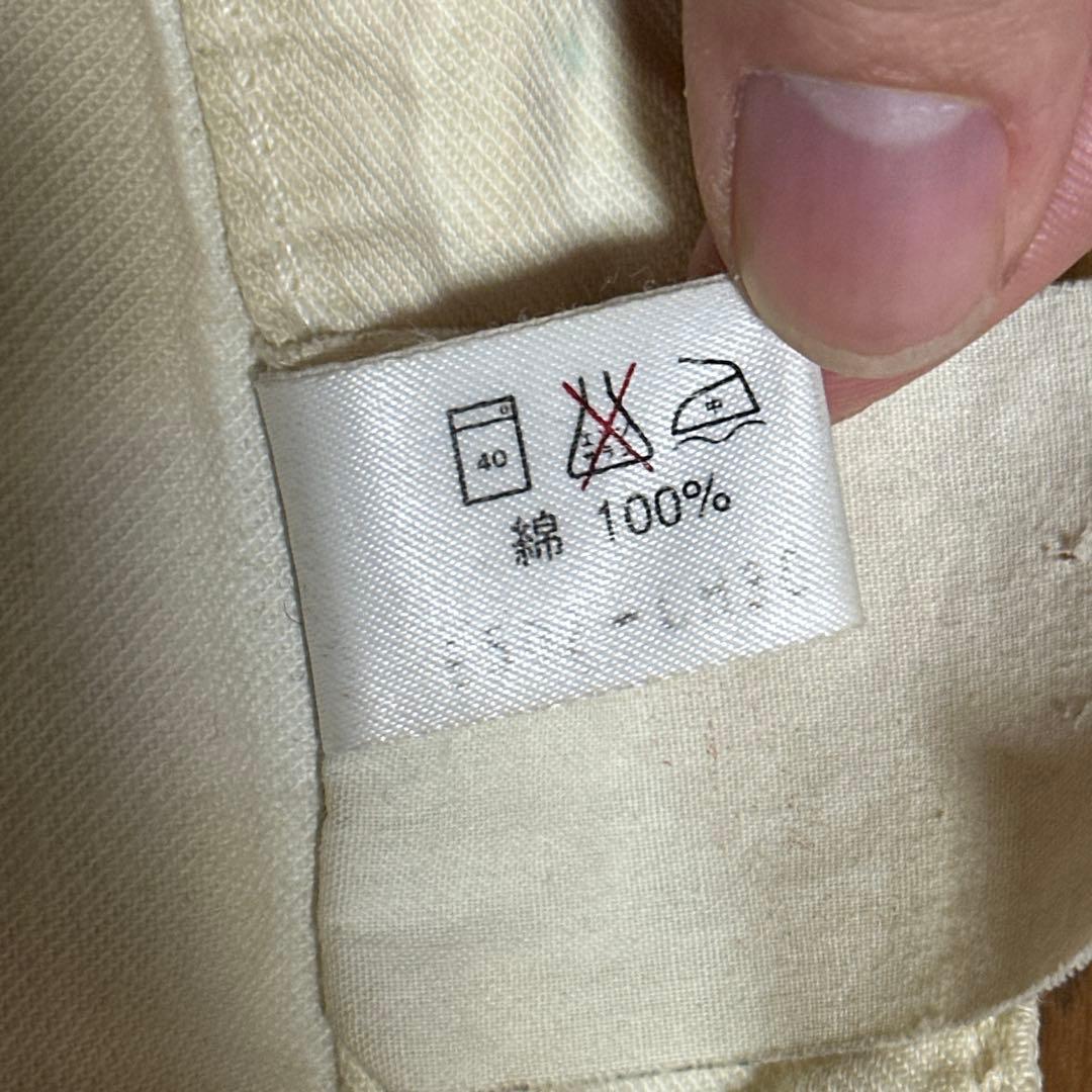 Carhartt ハートタグ 復刻 ダブルニー ホワイト サスペンダー付き