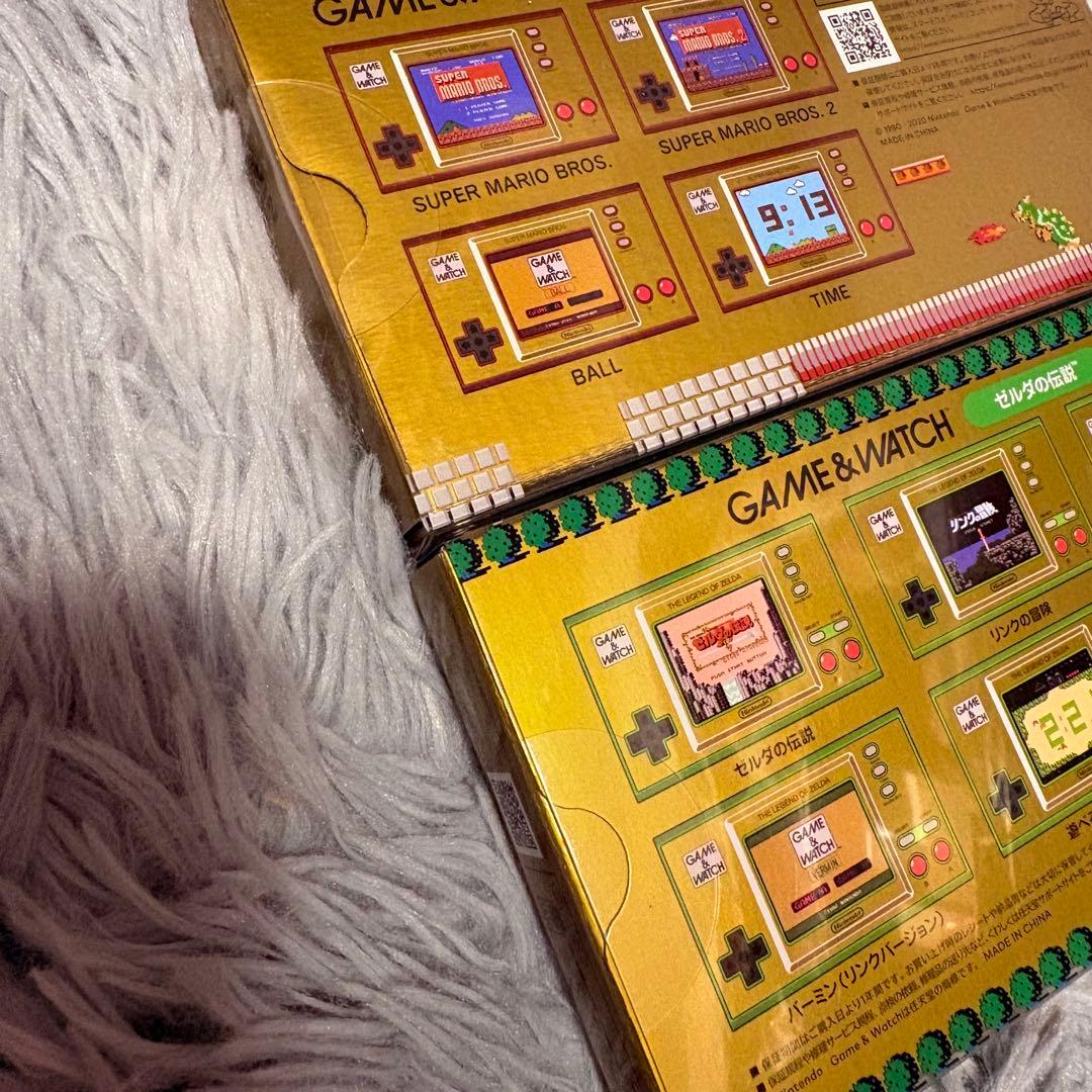 【新品未開封】ゲーム&ウォッチ スーパーマリオ ゼルダ セット