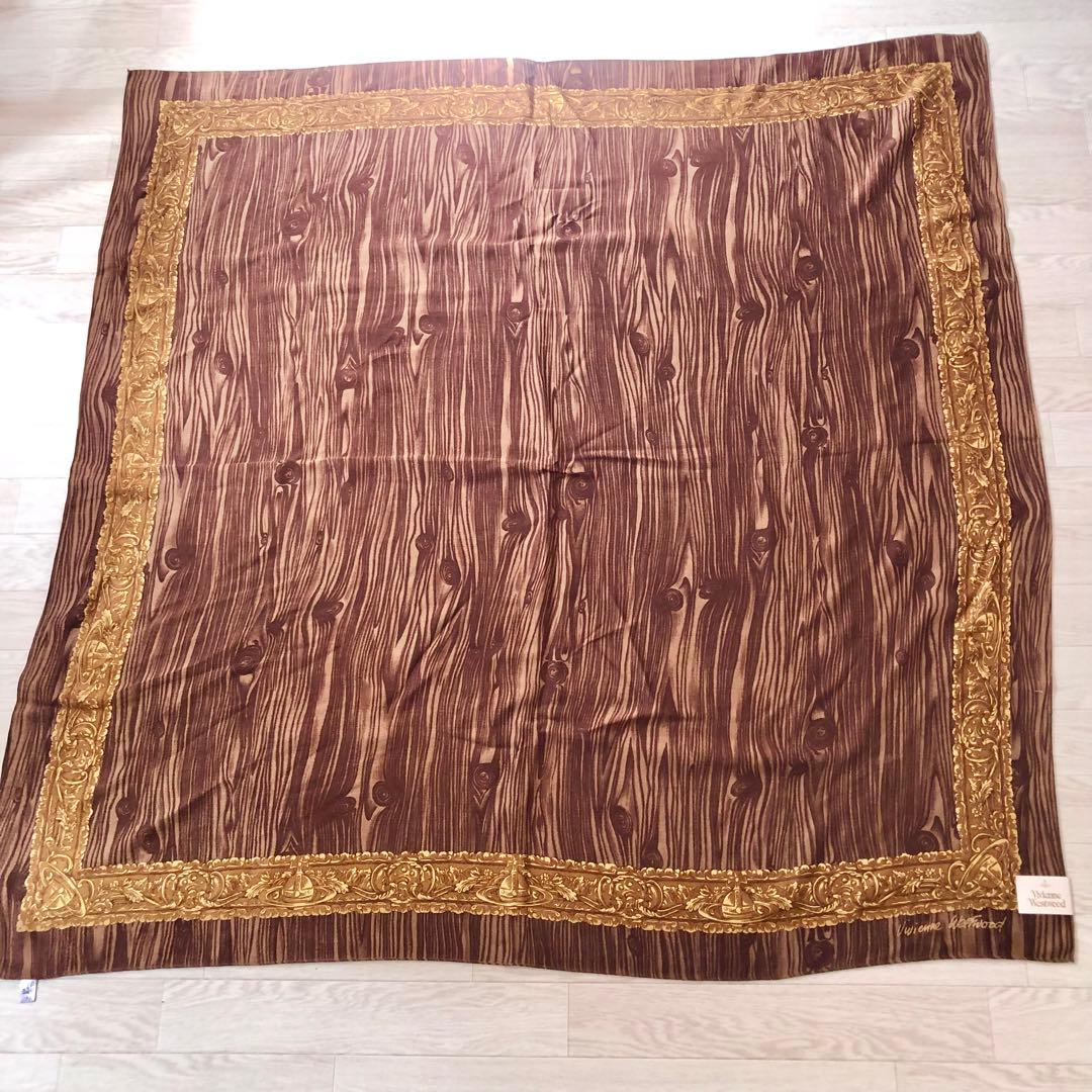 Vivienne Westwood 大判スカーフ ストール124×124cm