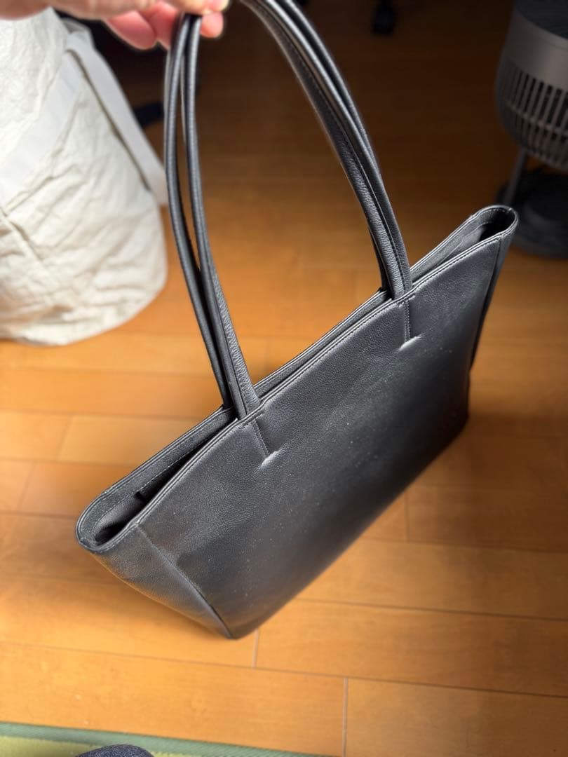 SHIPS スマートレザートートバッグ