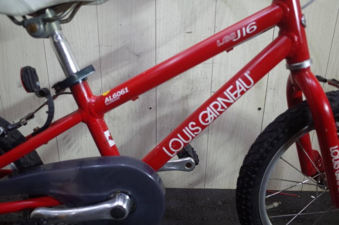 LOUIS GARNEAUルイガノ LGS-J16 16インチ アルミ RED
