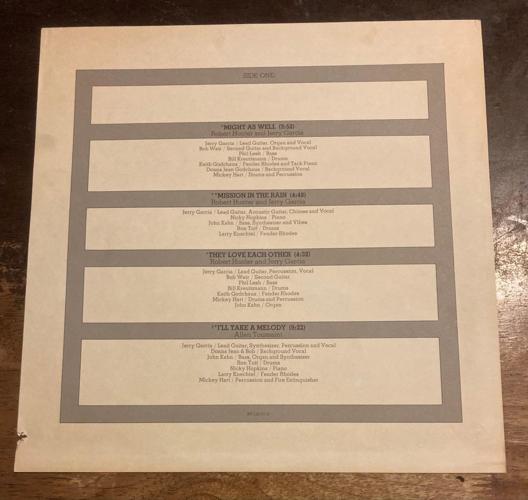 ■高音質USオリジナル盤■JERRY GARCIA / ジェリーガルシア■Ref
