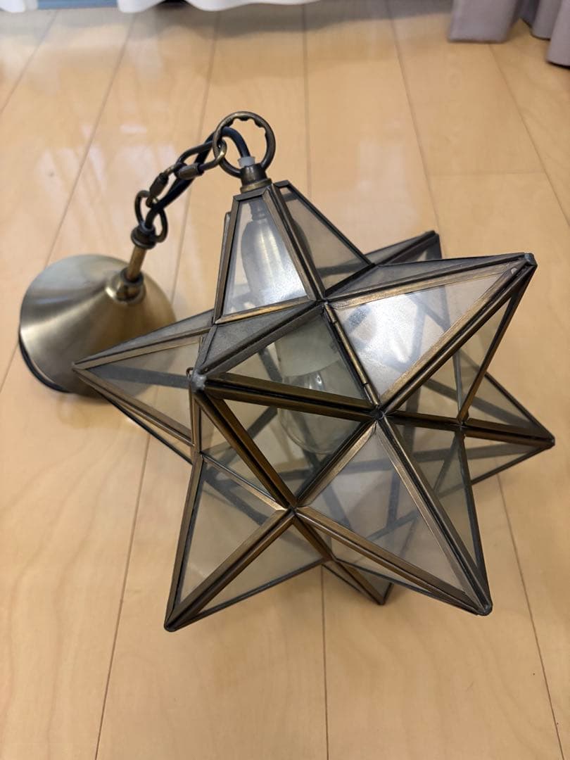 星型ペンダントライト