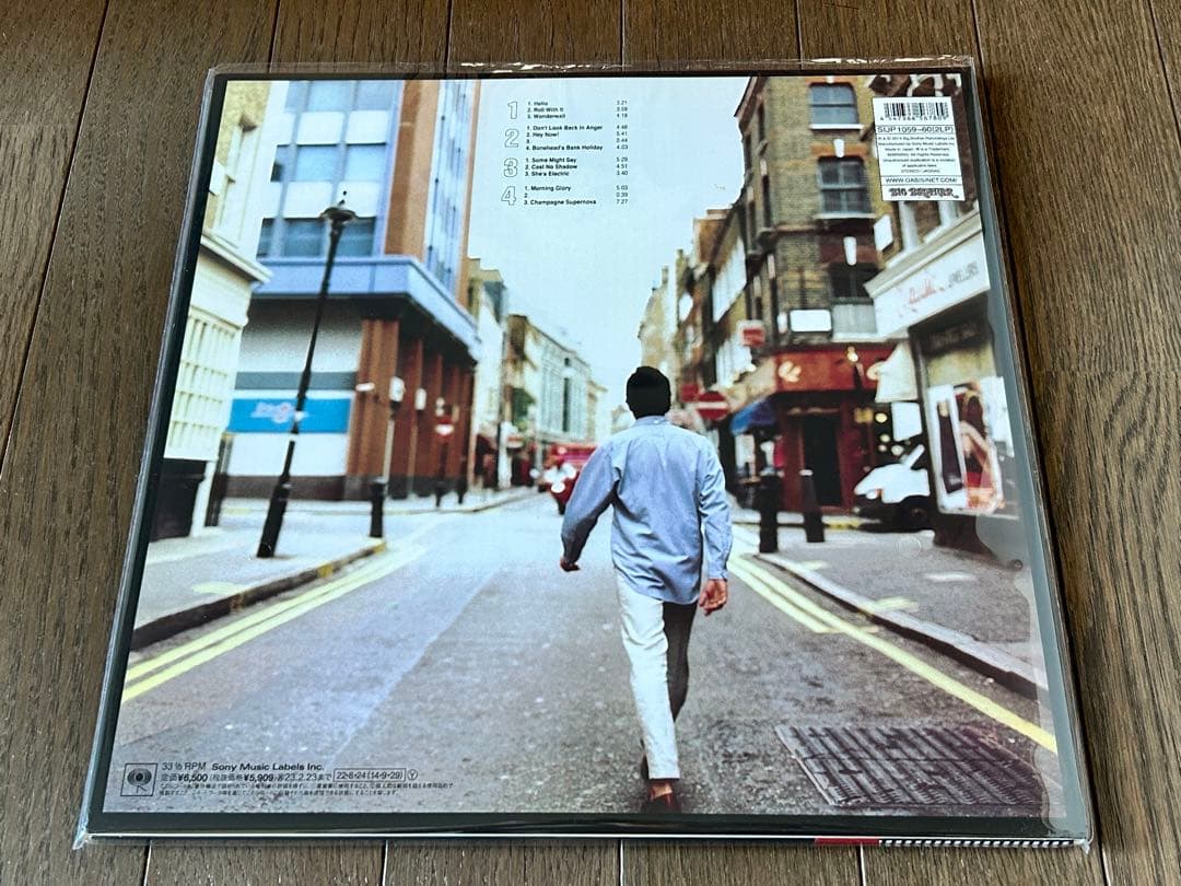 新品 oasis オアシス Morning glory ? アナログ レコード