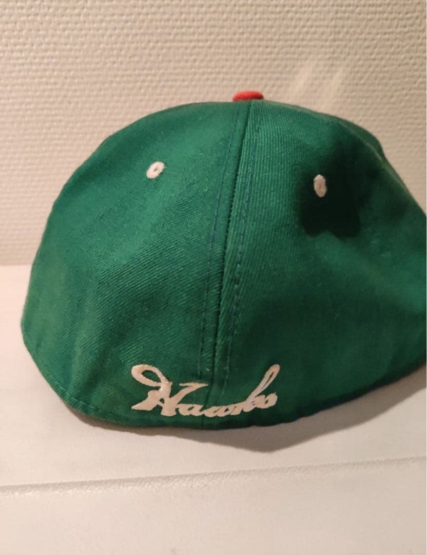 専用　南海ホークス キャップ 1980年 緑×赤モデル ニューエラ