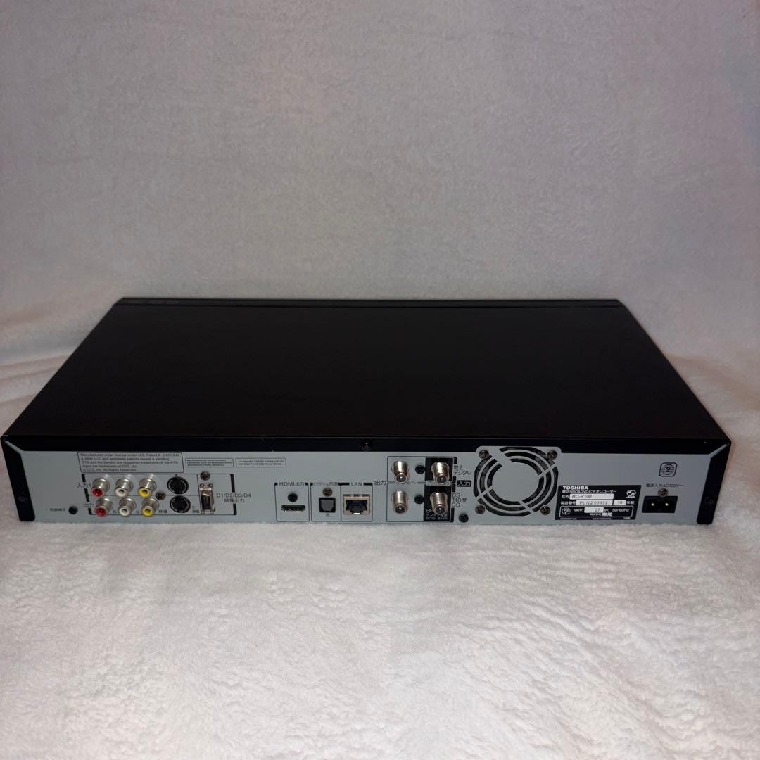 東芝 REGZA RD-R100 HDD&DVD レコーダー　2010年製