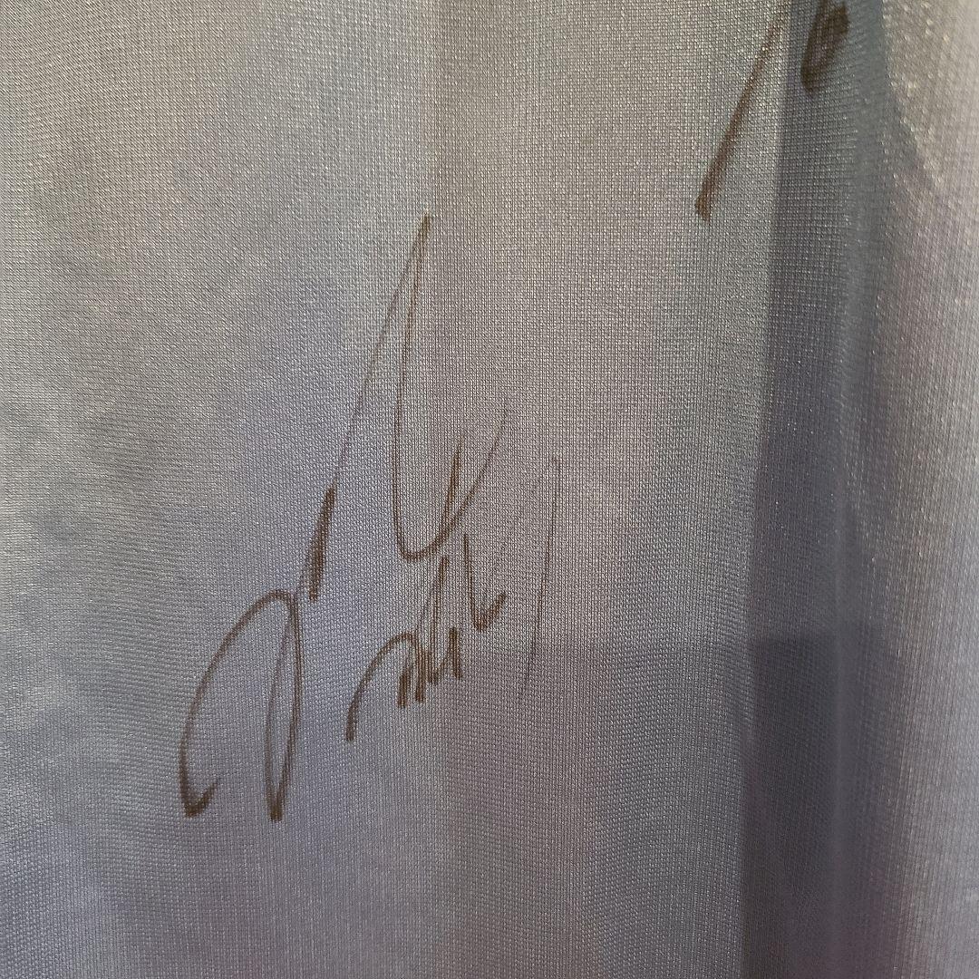 ジュビロ磐田2004ユニフォーム 中山藤田服部他サイン入