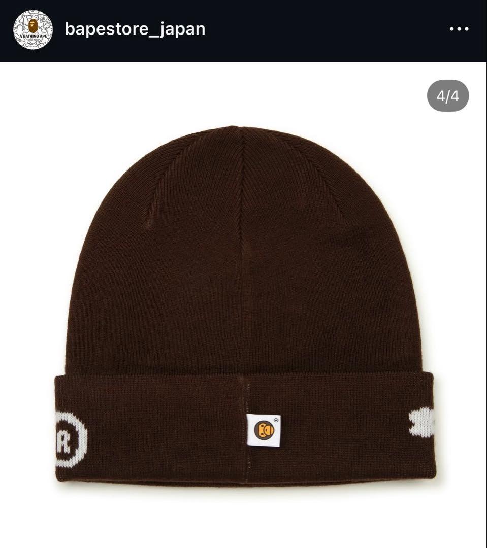 BAPE BABY MILO KNITニット帽 ビーニー
