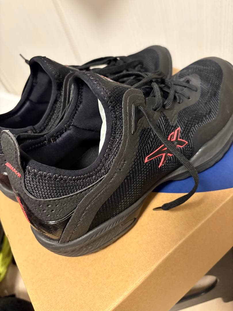 asics バスケットボールシューズ ブラック