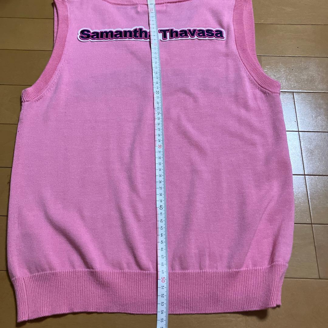 レディースゴルフ　Samantha Thavasa ベストとスカートセット