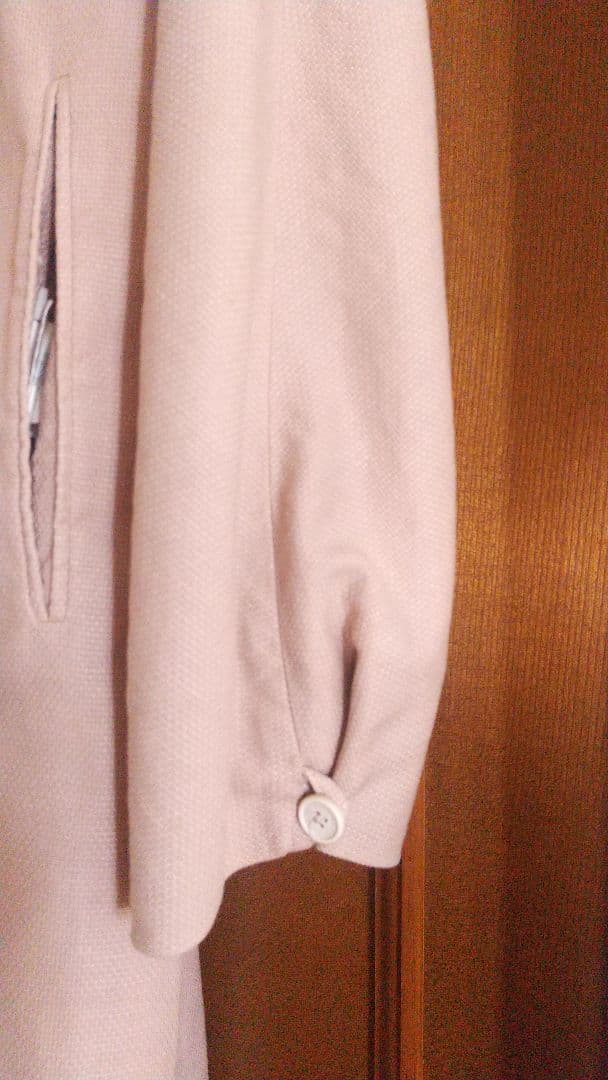 マッシモアルバ　massimo alba のコットンコート　くすみピンク