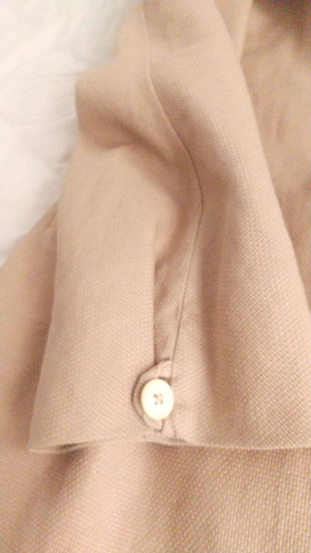 マッシモアルバ　massimo alba のコットンコート　くすみピンク