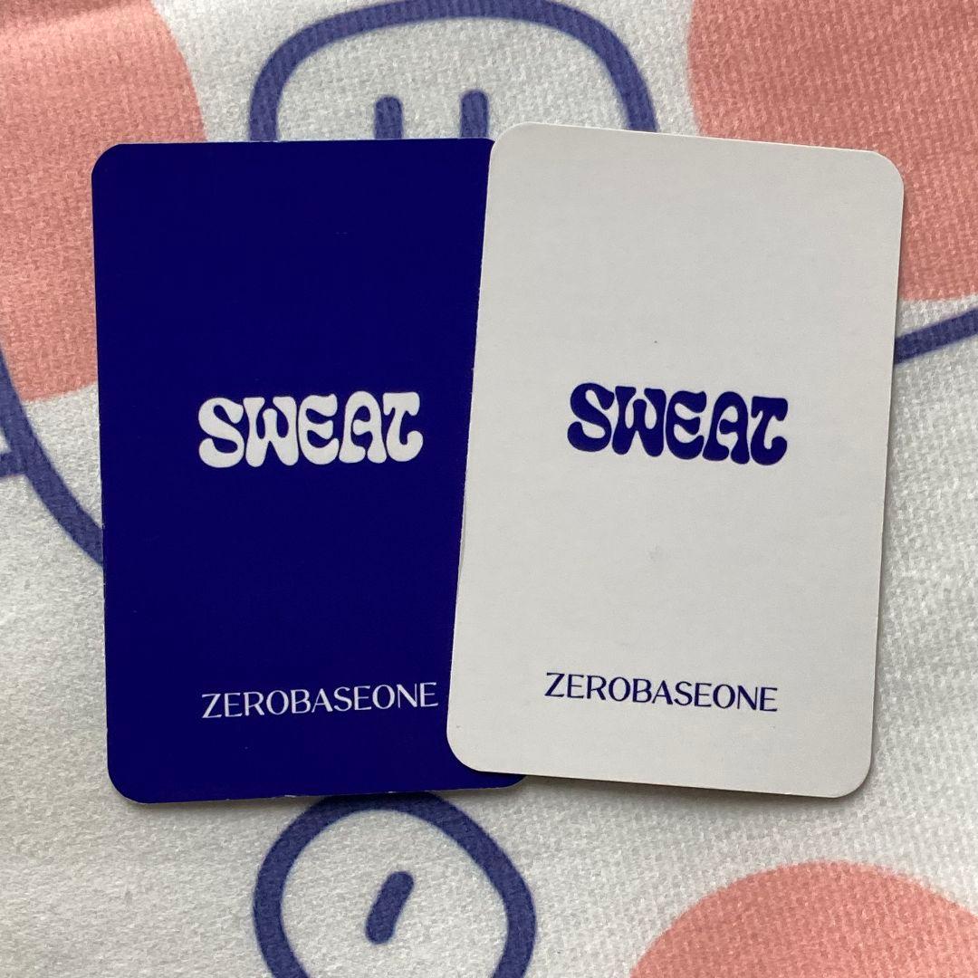 ZEROBASEONE ZB1 パクゴヌク SWEAT ゼベワン トレカ2枚