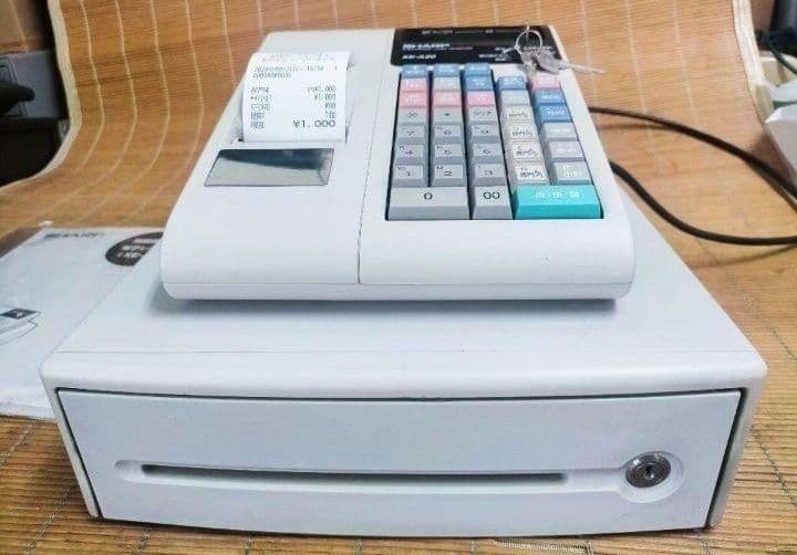 シャープレジスター　XE-A20　PC連携設定無料ロゴ可能機種　620084