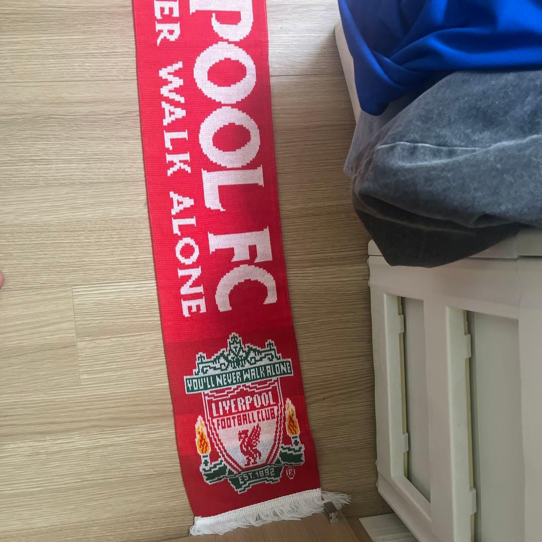 リバプールFC スカーフ YOU'LL NEVER WALK ALONE