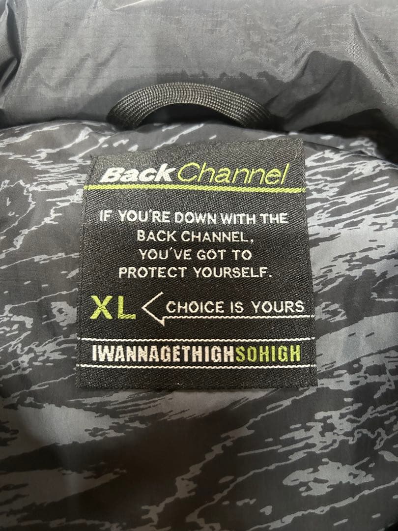 Back Channel × NANGA ダウンベスト　XLサイズ