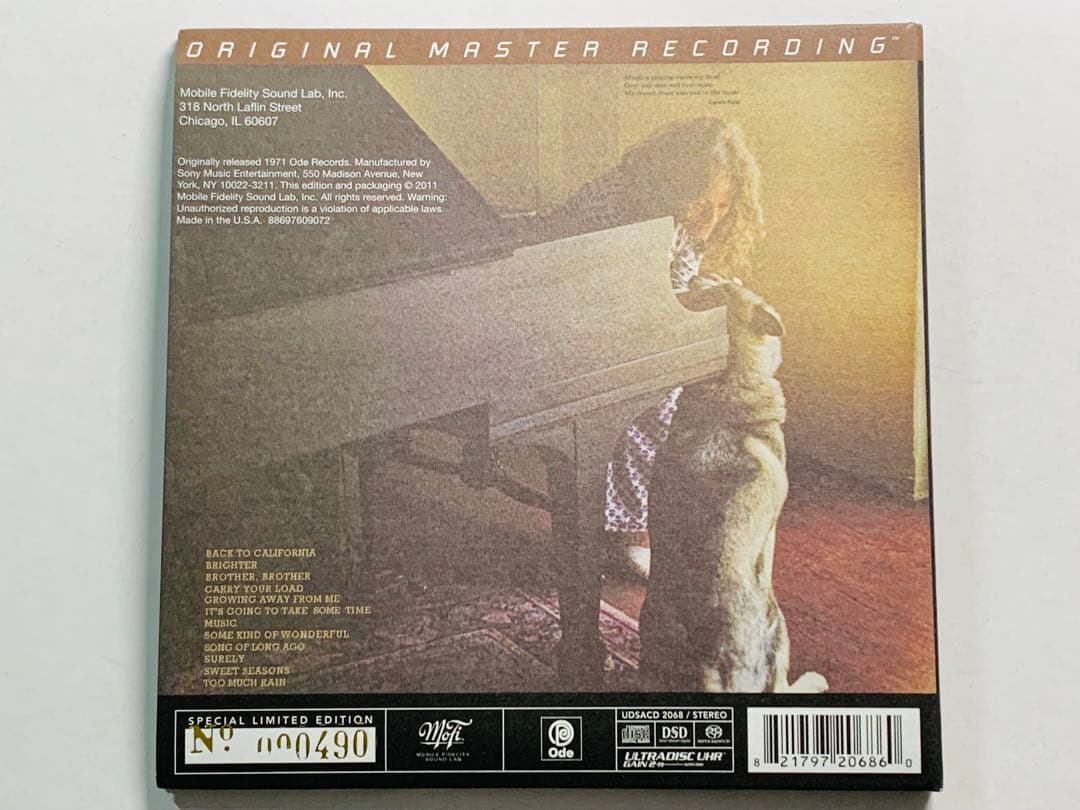 SACD☆Carole King/Music MFSL キャロル・キング 高音質