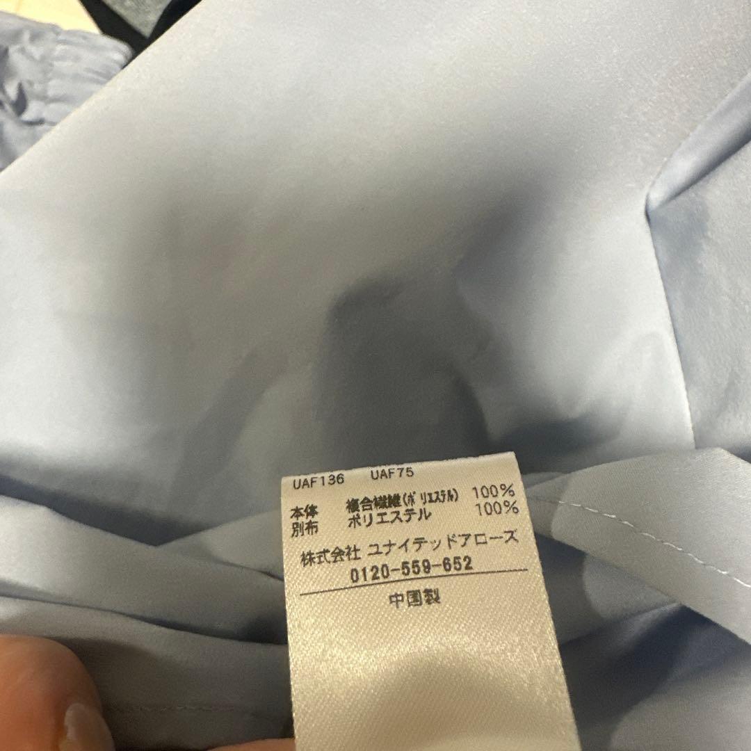 2024AW / UNITED ARROWS フリル バイカラーリボン ブラウス
