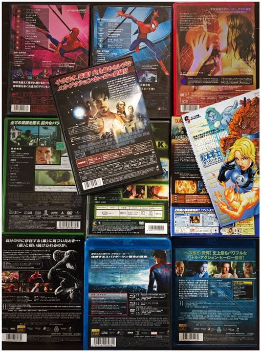 洋画・外国映画 MARVEL superheroes DVD/Blu-Ray DVD Set