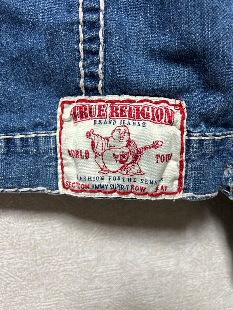IO着用　TRUE RELIGION デニムジャケット トゥルーレリジョン