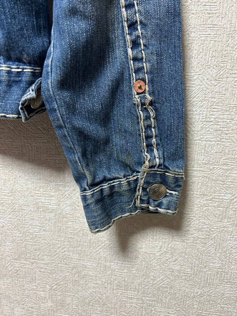 IO着用　TRUE RELIGION デニムジャケット トゥルーレリジョン
