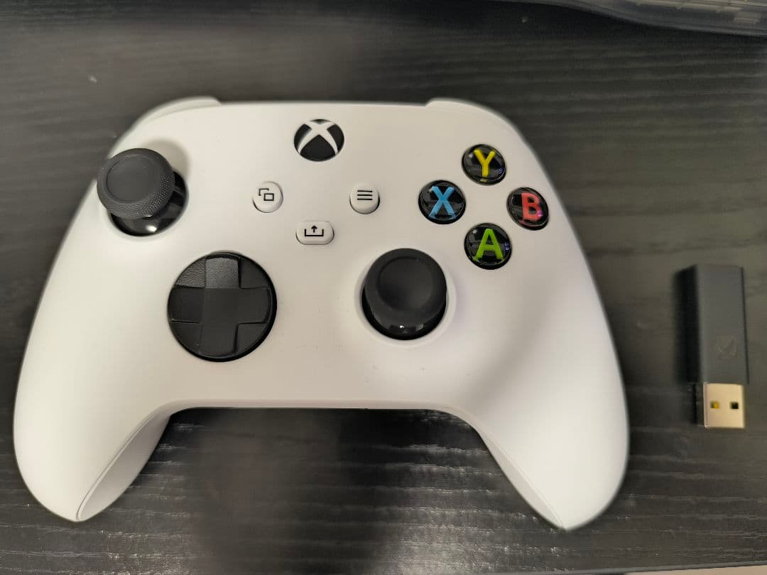 Xbox ワイヤレス コントローラー ロボットホワイト ワイヤレスアダプター