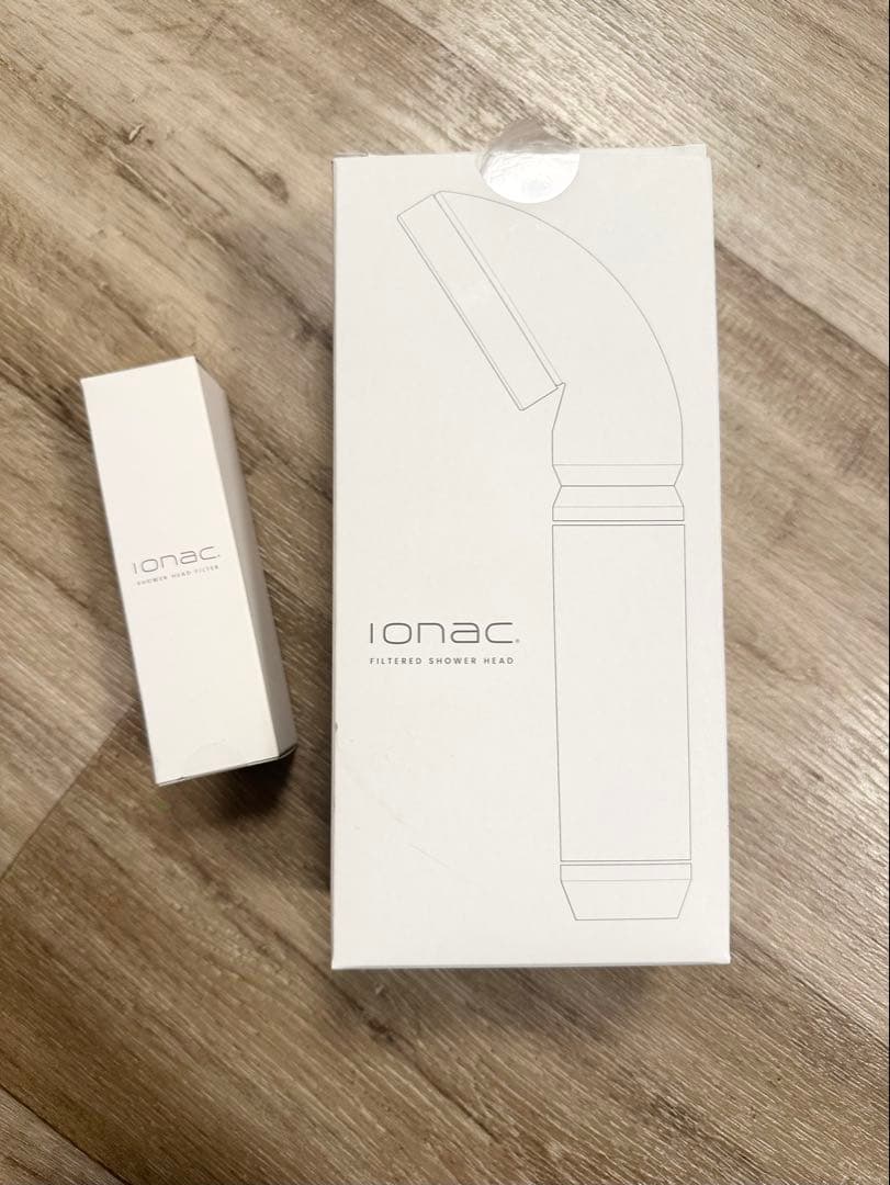 ［ionac］イオナック フィルター付きシャワーヘッド&交換フィルター付き