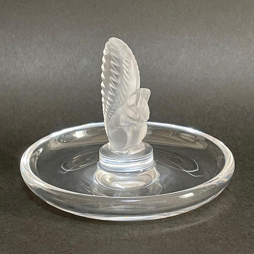 Lalique ラリック リス アクセサリー リング トレイ 小皿 ピントレイ