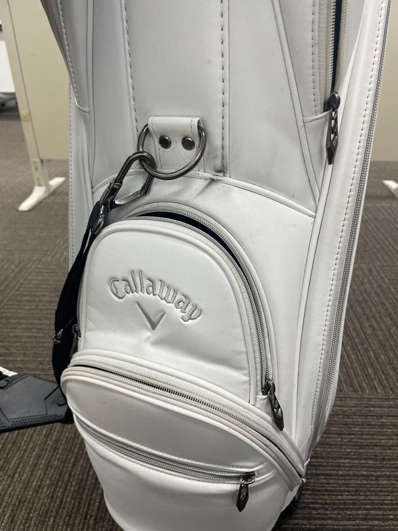 CALLAWAY キャディバッグ ホワイト 9.5