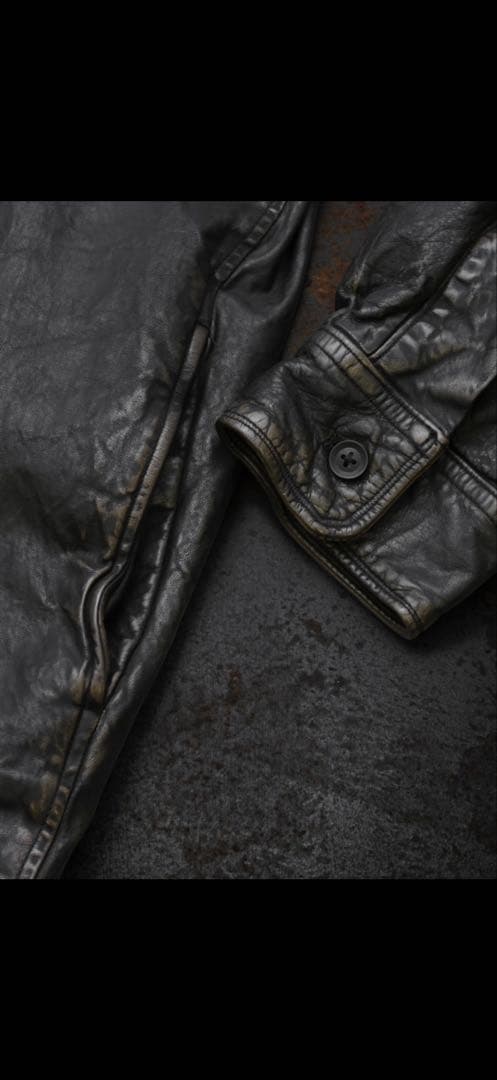 Yohji Yamamoto × BACKLASH ミモザ染めシャツブルゾン