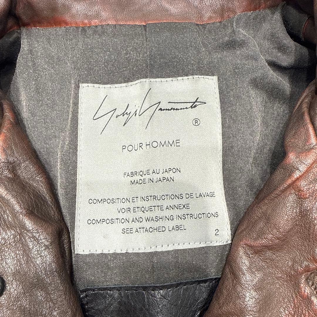 Yohji Yamamoto × BACKLASH ミモザ染めシャツブルゾン