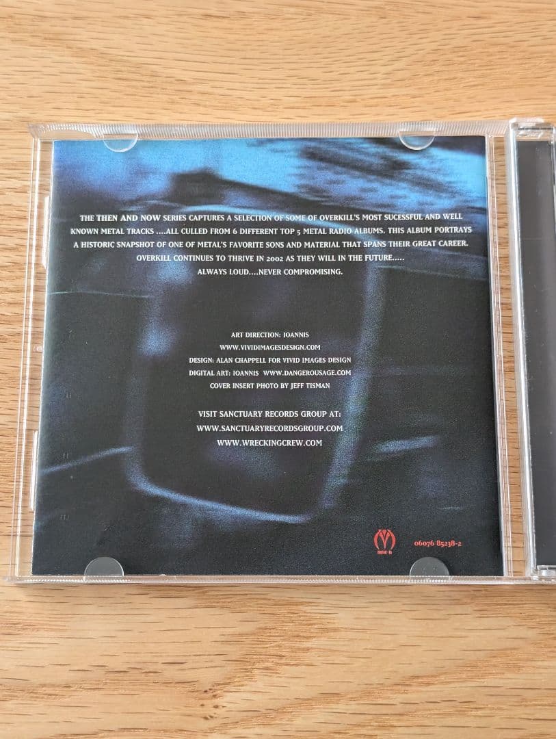 OVERKILL Then and Now　輸入盤