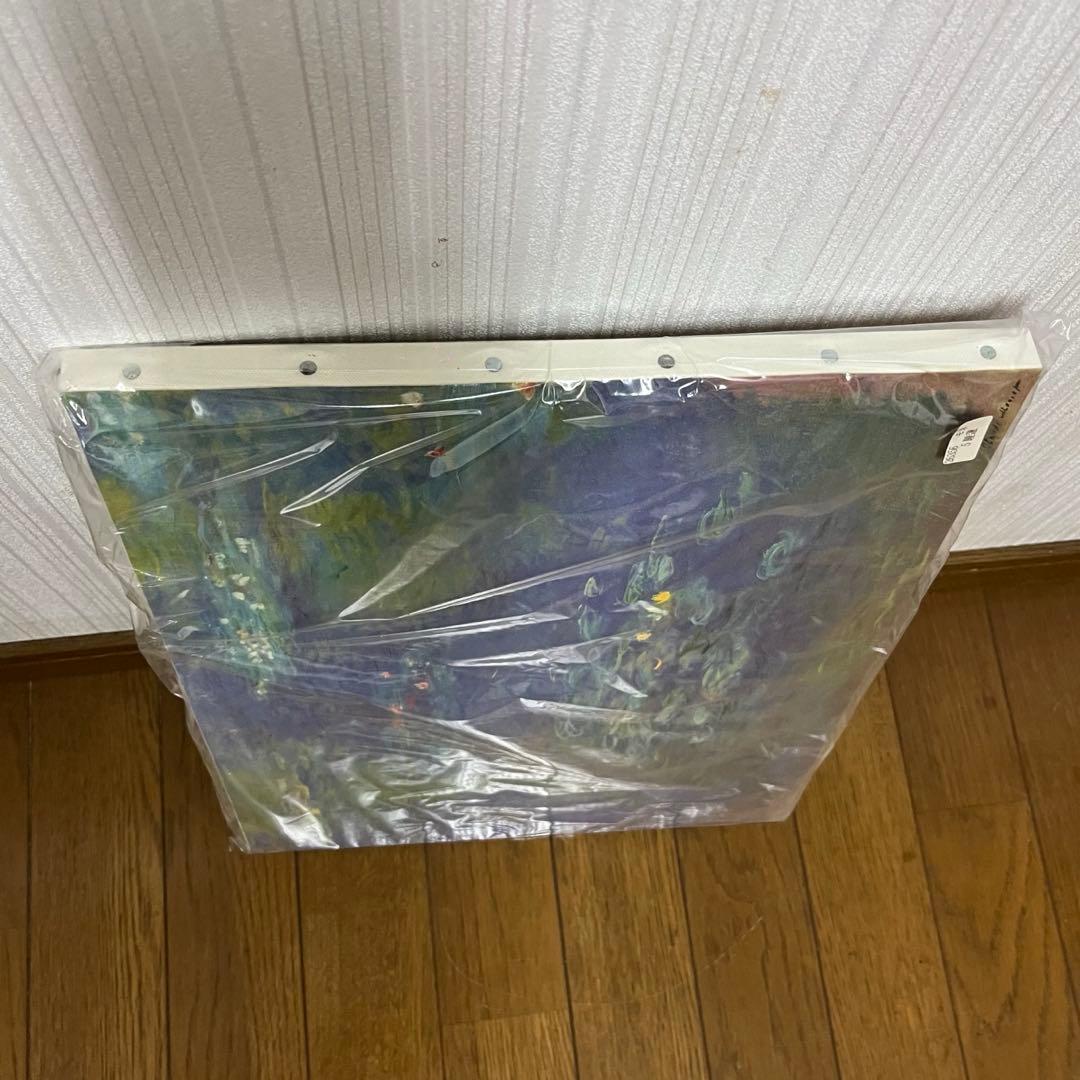 クロード・モネ 5睡蓮 睡蓮の池 複製 絵画 キャンバス トップアート 銀座