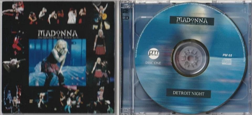 MADONNA　マドンナ　Detroit Night　限定 2枚組 CD