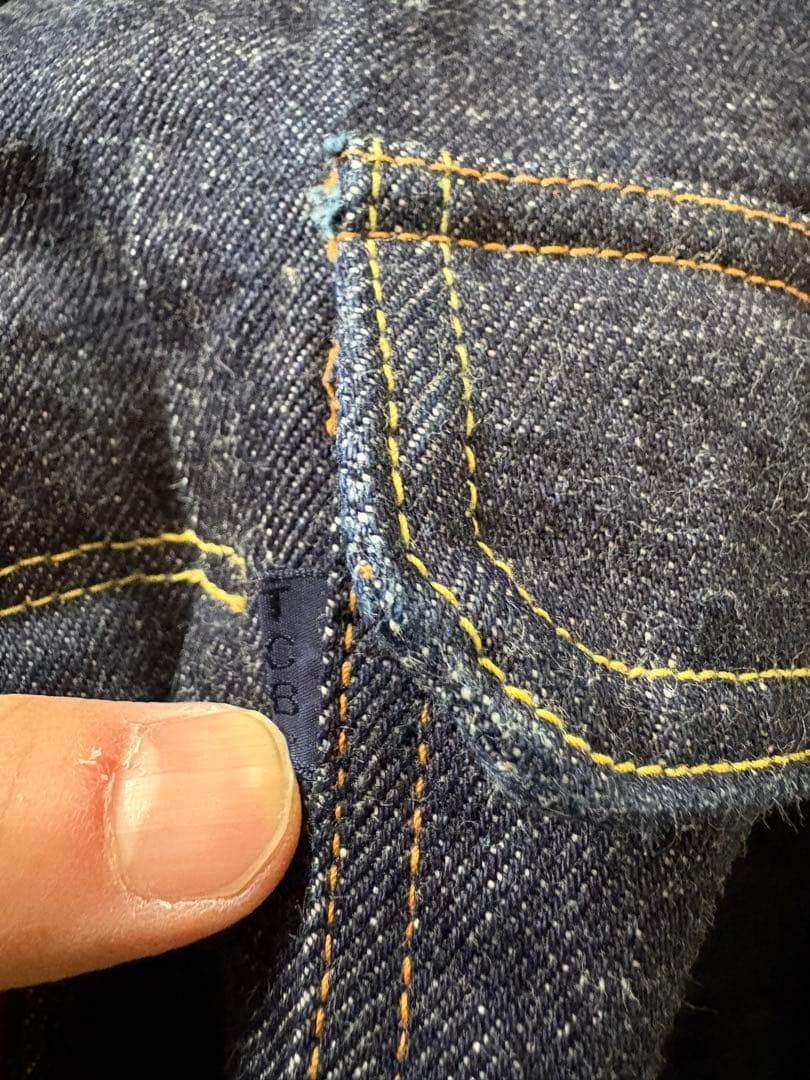 TCB JEANS 50's Jacket 13.5oz サイズ40