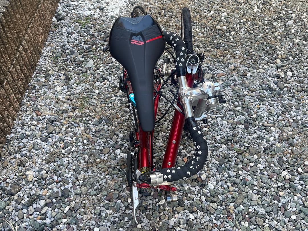 KHS F-20RC Tiagra 2×10s 折りたたみ自転車 レッド