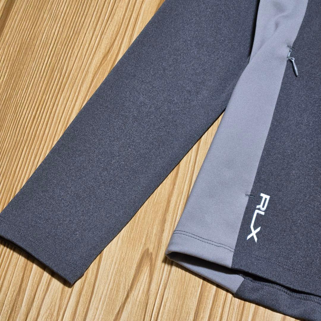 RLX ラルフローレン　レディースゴルフウェア　ハーフジップ　モックネックシャツ